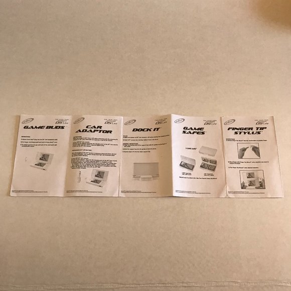 Nintendo DS Lite black coloured accessories - Picture 14 of 16